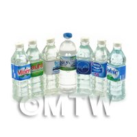 1/12th scale - Dolls House Miniature Selection of 7  Water Bottles