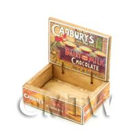 1/12th scale - Dolls House Cadburys Chocolate Counter Display Box